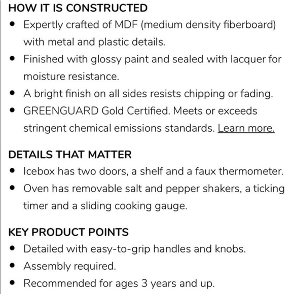 SOLD! PB Kids Pink Retro Kitchen Sink & Icebox Set - Picture 8 of 8